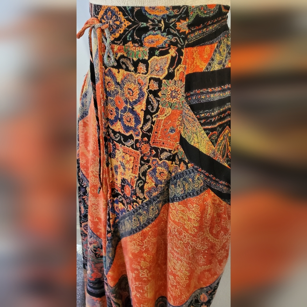 Free People "BEGONIA" BALLOON Boho Wide Leg Pants L Large - Picture 10 of 14